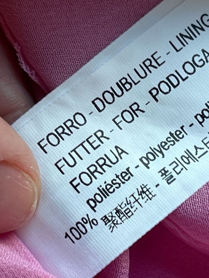 Robe ruse col en V Zara S neuve - photo numéro 8