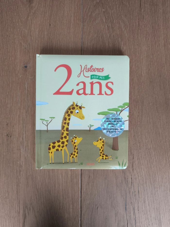 Livre Histoire pour mes 2 ans