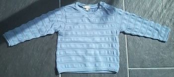 Pull col V garçon 18 mois