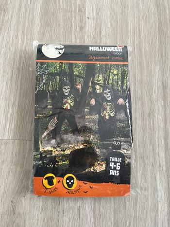 Déguisement enfant zombie 4/6 ans