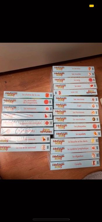 23 Cassettes VHS il était une fois la vie