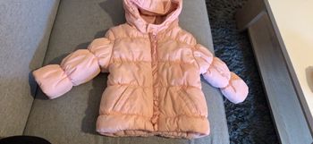 Manteau rose poudré