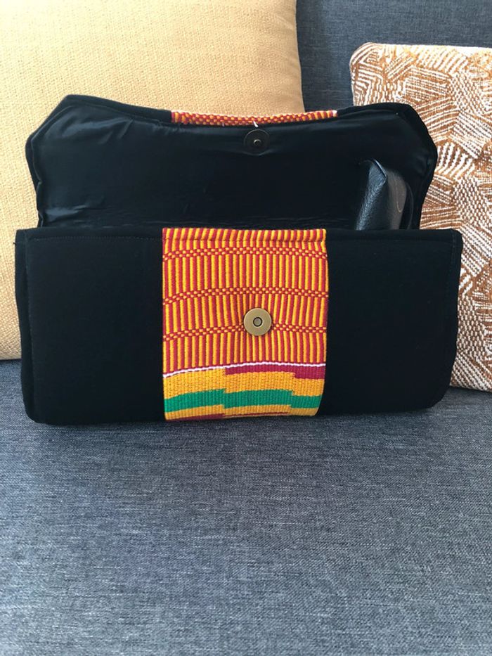 Pochette esprit Kente du Ghana - photo numéro 5