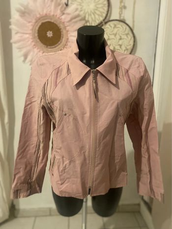Veste courte rose Jofrati