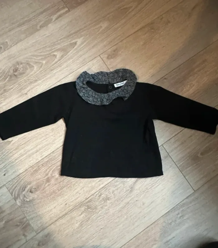 Tee shirt longues manches Eden et Victor