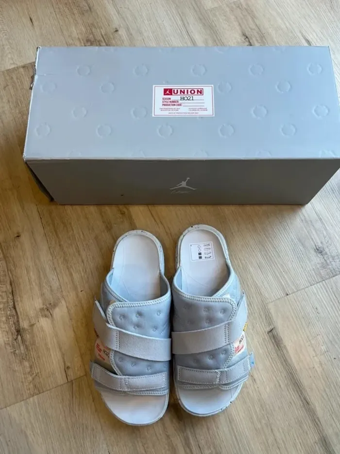 Jordan Crater Claquette SP X Union Grey 44 - photo numéro 2