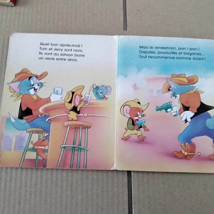 Lot 2 livres Tom et Jerry Nathan - photo numéro 14