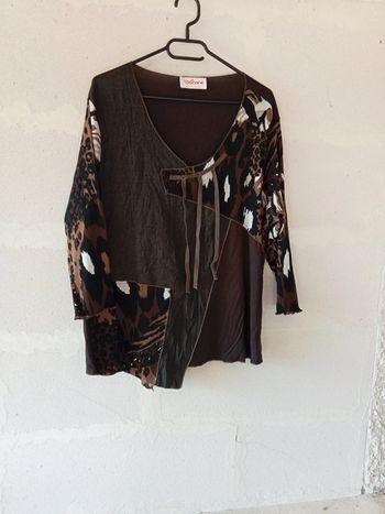 Blouse toscane grande taille