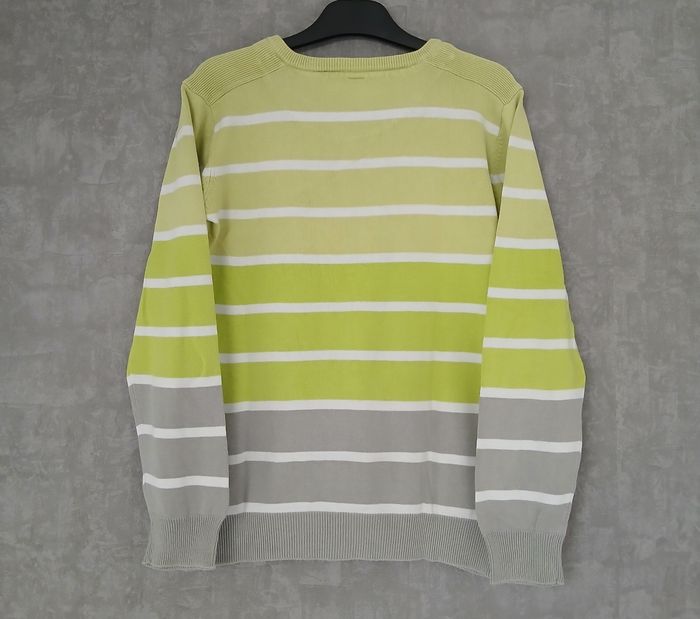 Pull gris/vert - photo numéro 2