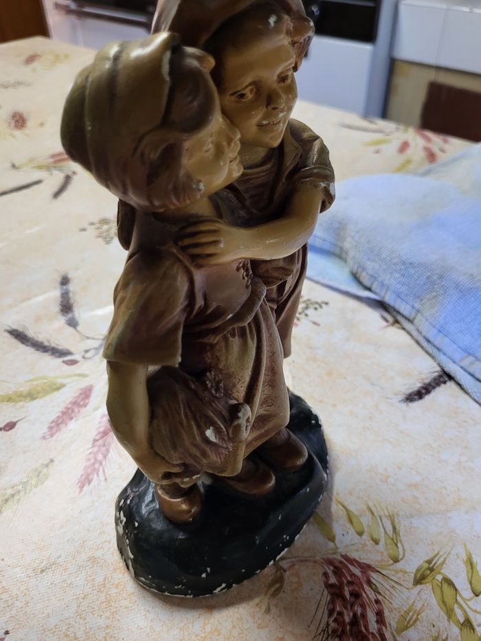 Statuette platre vintage - photo numéro 4