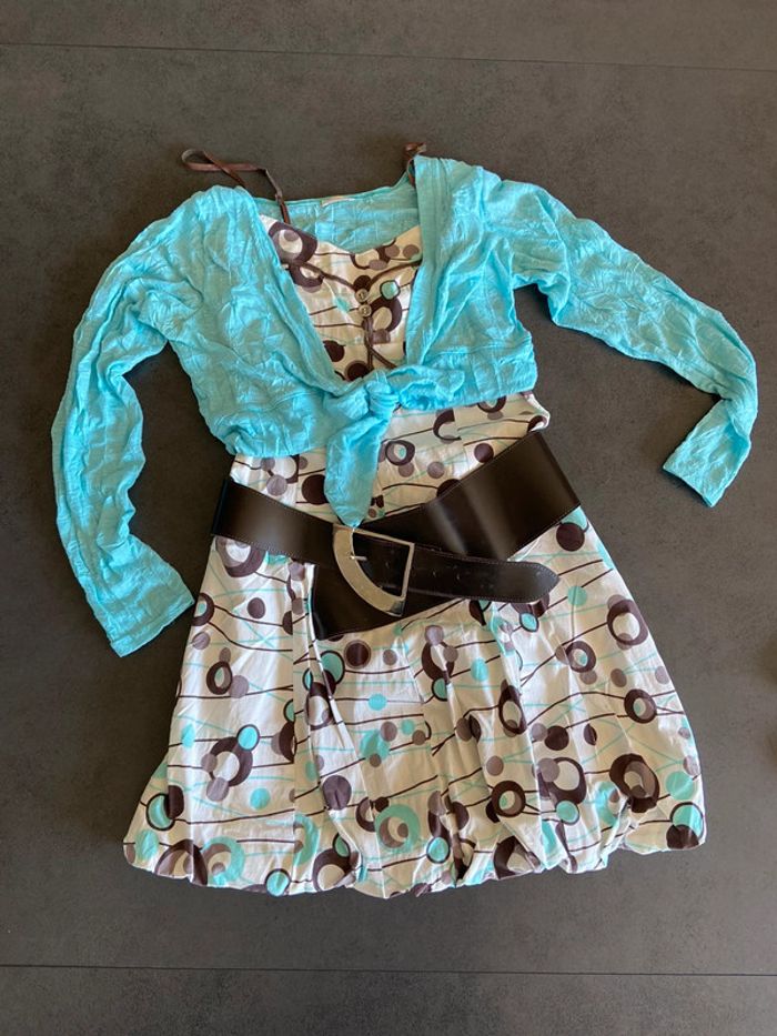 Ensemble robe cocktail taille 38 - photo numéro 2