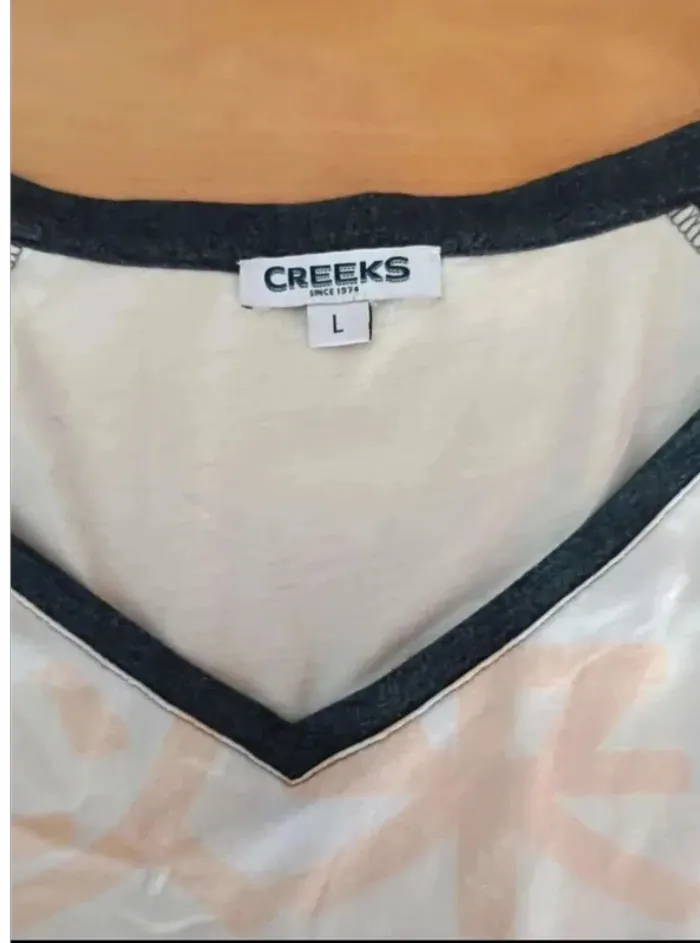 T-shirt creeks L très bon état - photo numéro 4