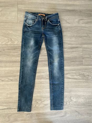 Jean denim skinny slim délavé T34 XS