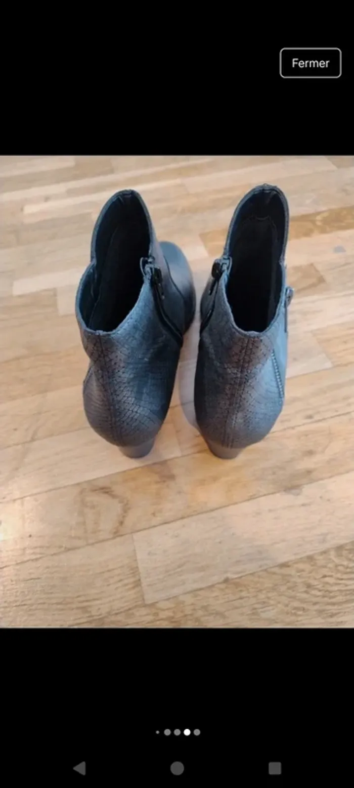 Bottines en cuir - photo numéro 6