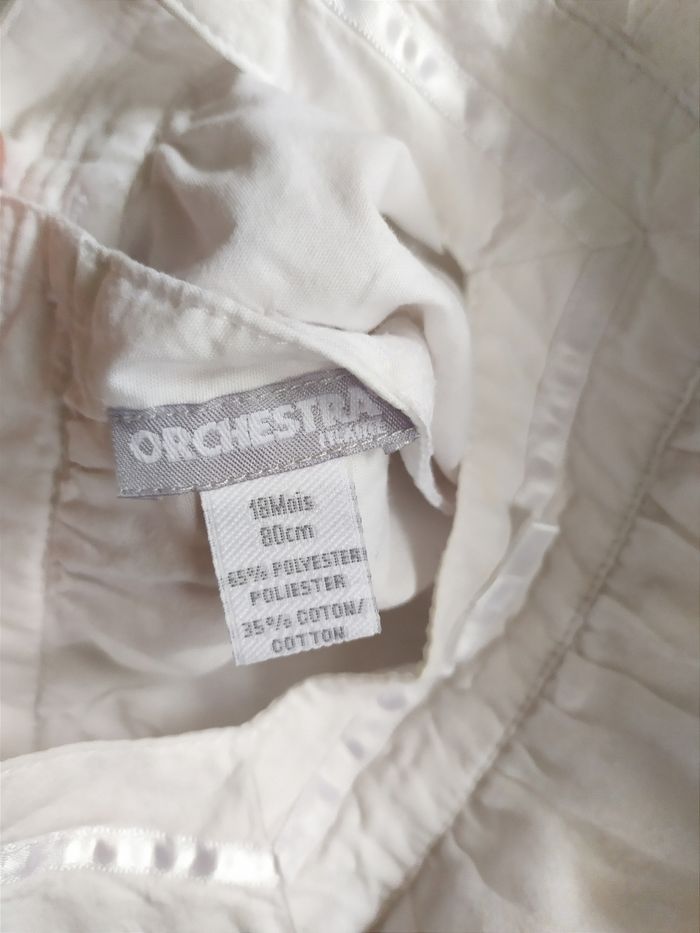 Robe été en coton bébé fille 18 mois Orchestra - photo numéro 4