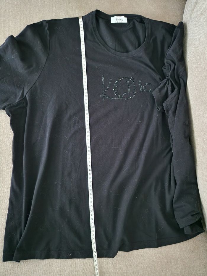 Haut noir avec inscription KChic Karting collection d'Armor-Lux - photo numéro 10