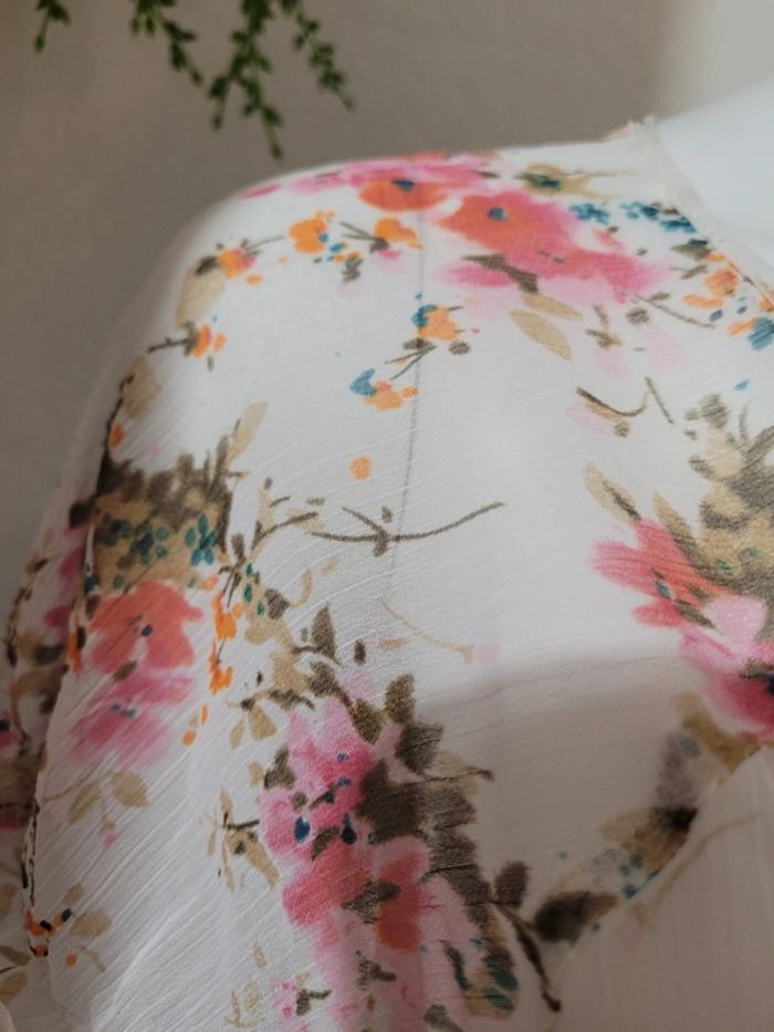 Haut voile à fleurs - photo numéro 3
