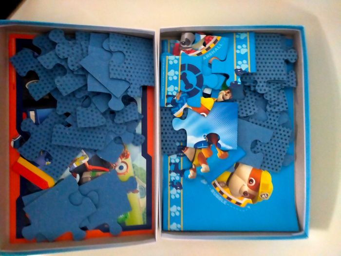 Lot 2 boîtes de puzzles pat patrouille - photo numéro 2