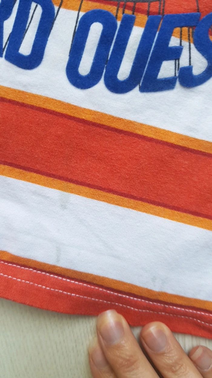 Lot de 2 tee shirts estivaux garçon 4ans catimini - photo numéro 8