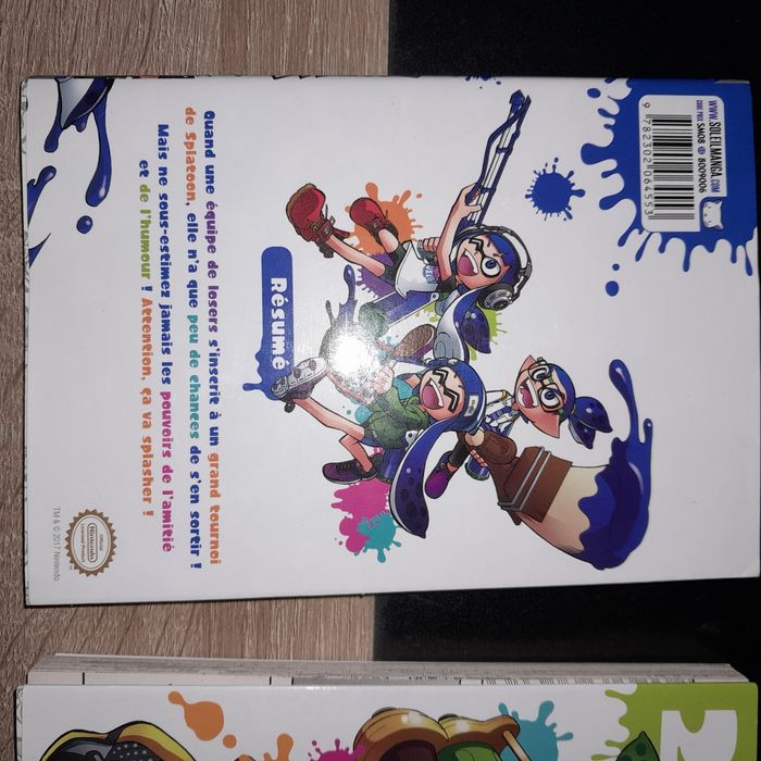 Lot 2 mangas splatoon - photo numéro 3