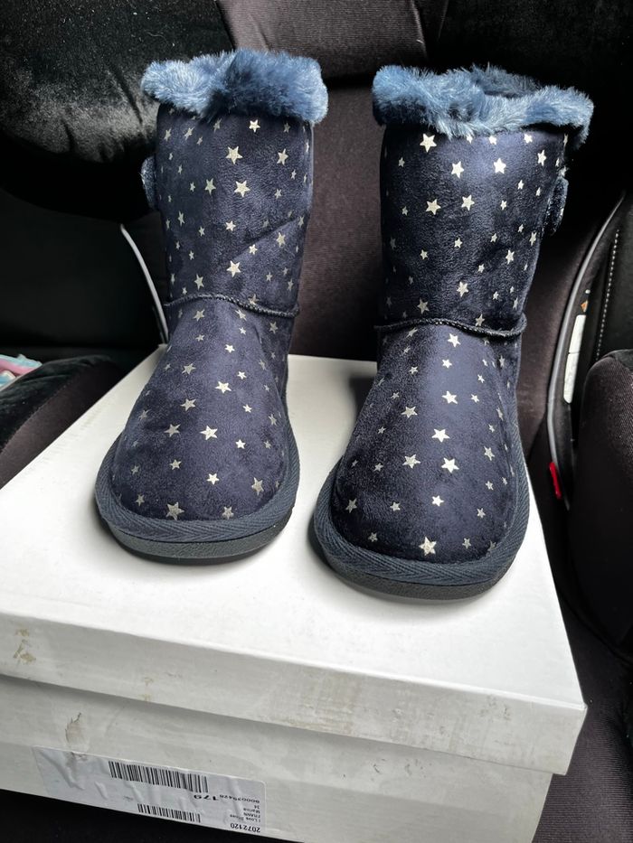 Boots bottines hiver fourrées fille 33 et 34 I love shoes