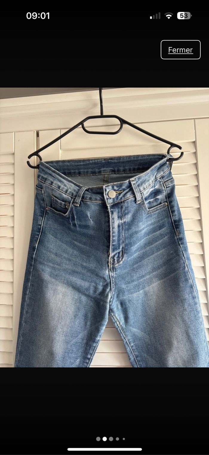 Jeans taille haute - photo numéro 2
