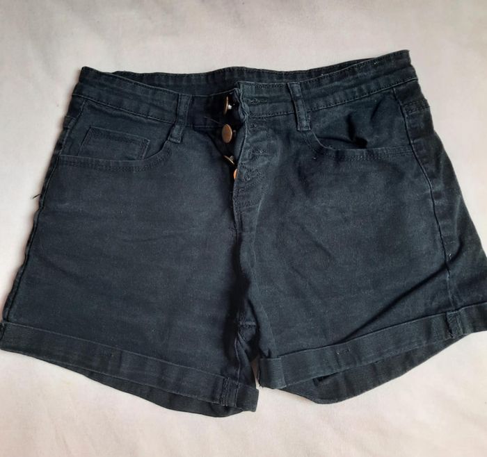 Lot de 4 shorts taille haute taille xs kiabi - photo numéro 3