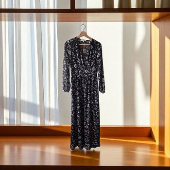 robe longue Morgan noir taille S