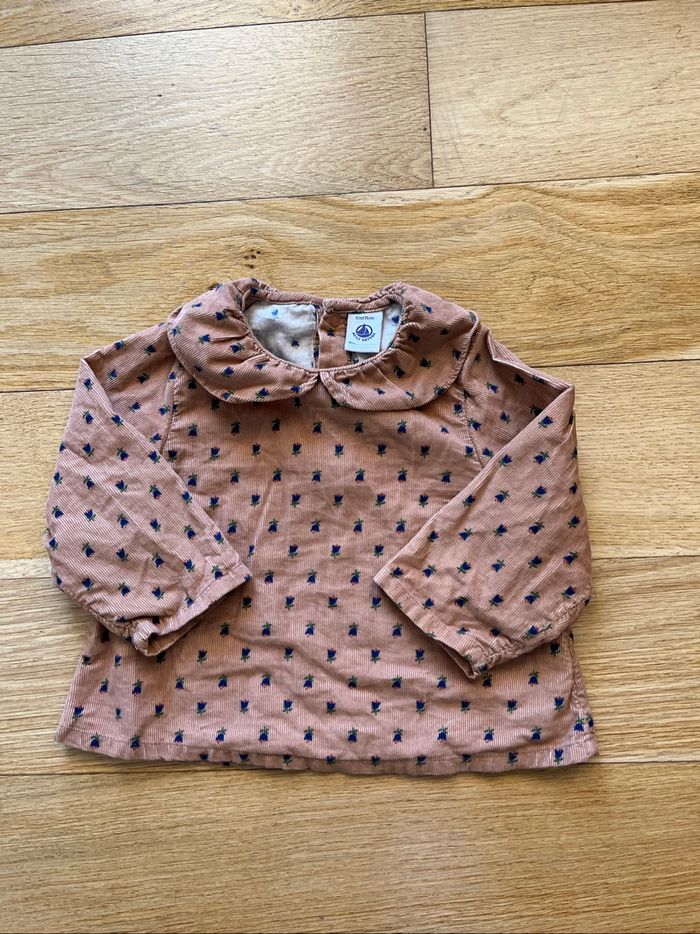 Ensemble Petit Bateau pour bébé fille, taille 12 mois - photo numéro 2