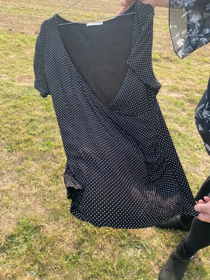 Tunique à pois