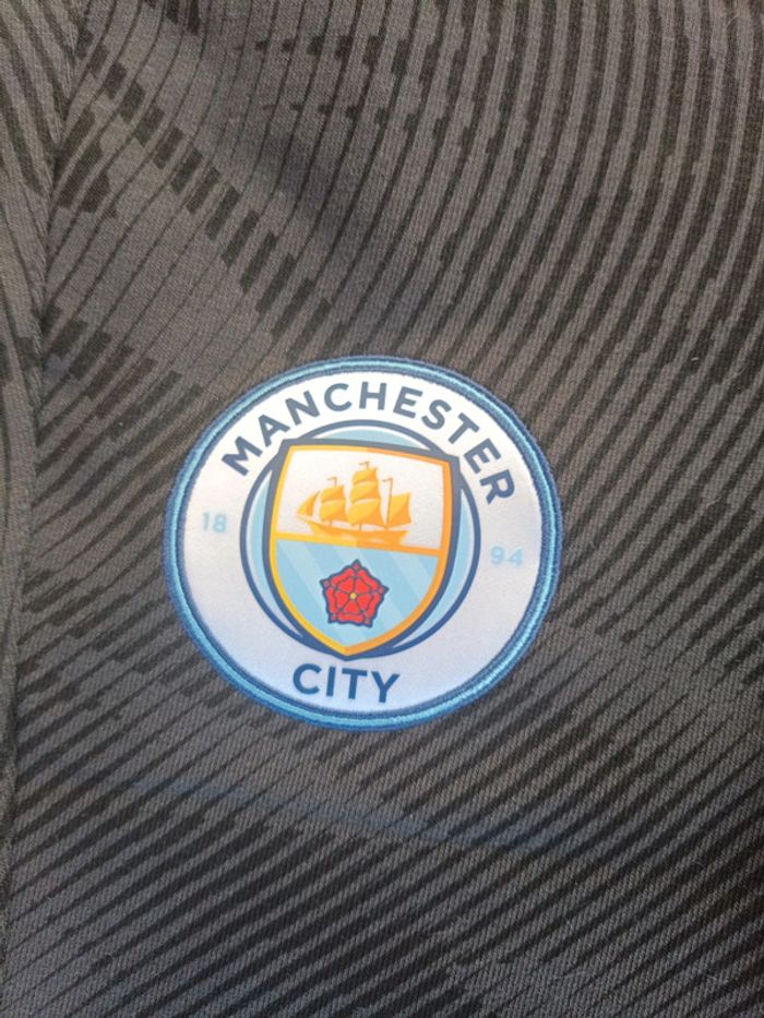 Pantalon de foot Puma équipe Manchester City taille XS Adulte Slim authentique neuf - photo numéro 3