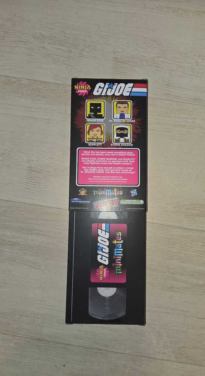 Coffret Gijoe neuf minimates ninja force - photo numéro 4