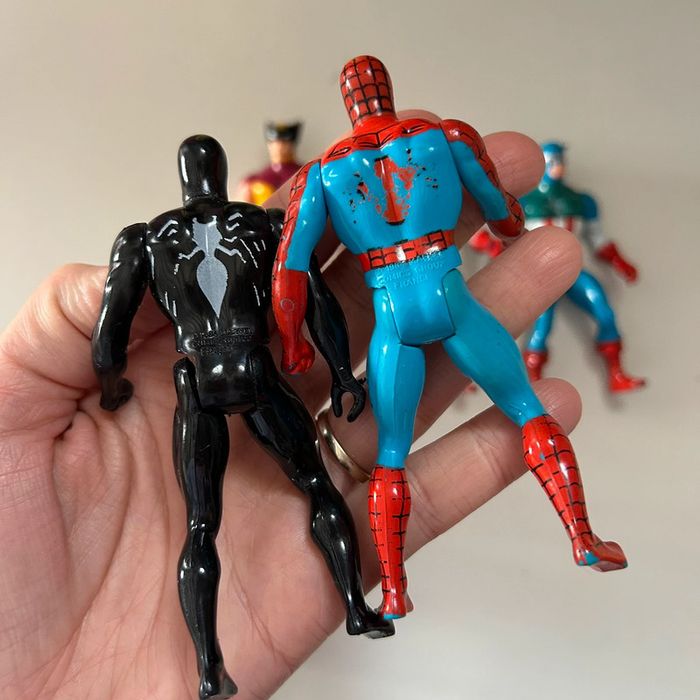 Lot 7 figurines les super héros marvel guerres secrètes - photo numéro 9