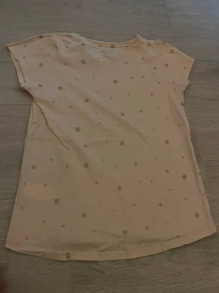 T-Shirt dessin ananas Cyrillus 10 ans Fille - photo numéro 2