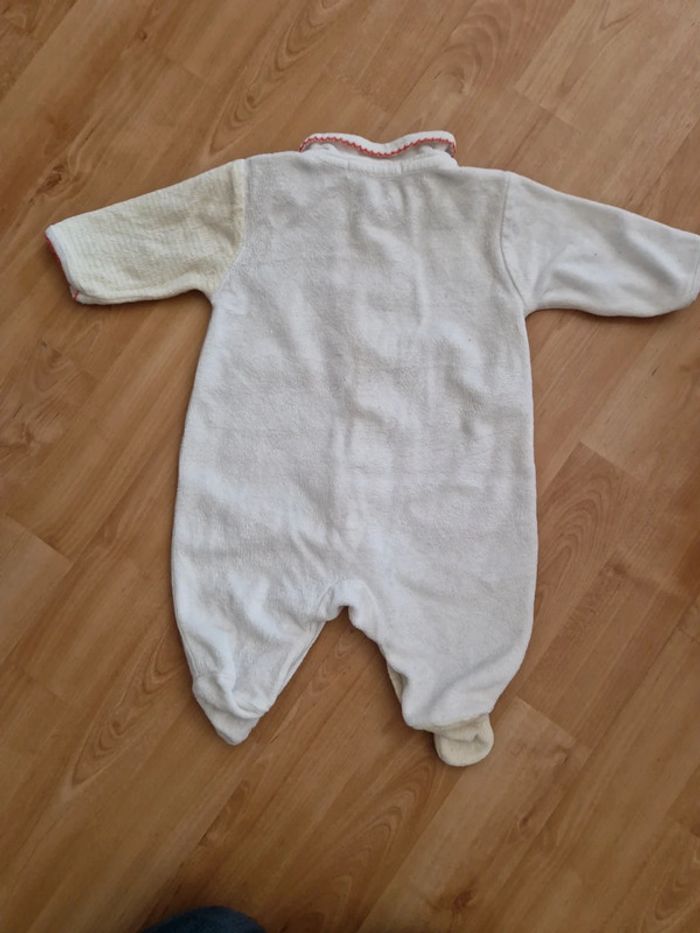 Pyjamas velours 1mois - photo numéro 2