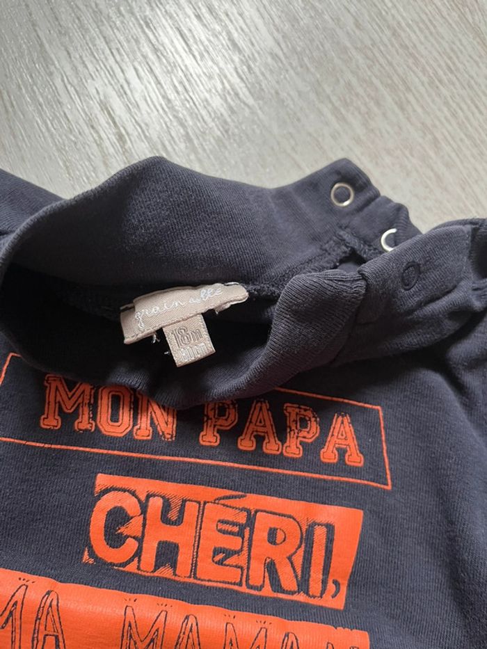 T shirt manches longues à col - photo numéro 4