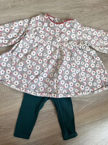 Ensemble chaud bébé fille 6 mois