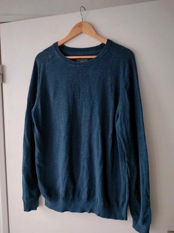 Pull bleu marine H&M homme L