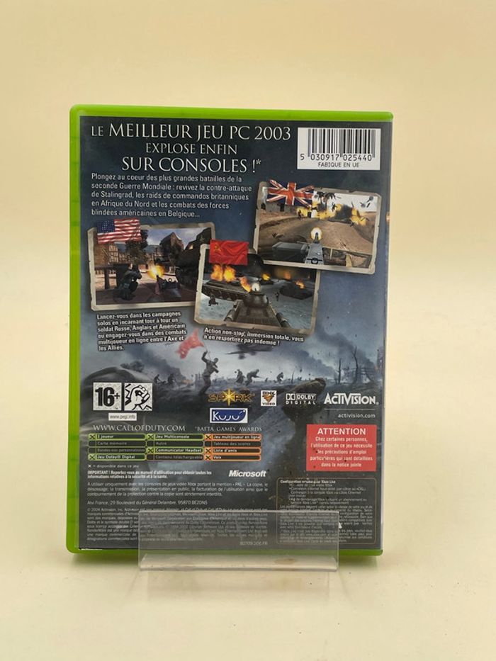 Jeu vidéo Call Of Duty Le jour de gloire sur console Xbox - photo numéro 2