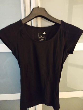 Tee shirt noir basic