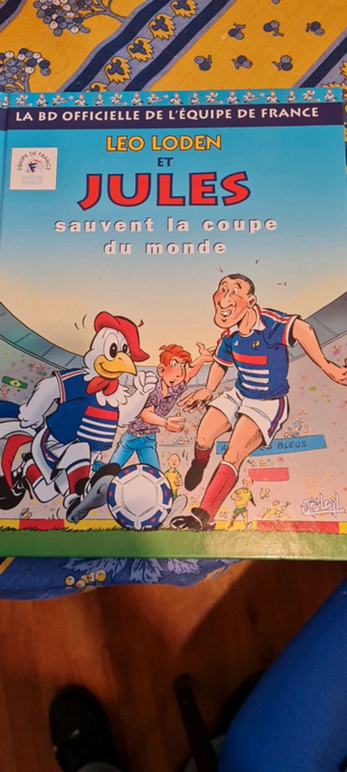 Livre équipe de France