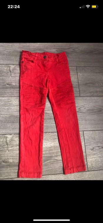 Jeans slim façon pantalon 5 ans
