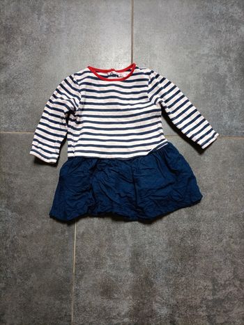 Robe style marinière