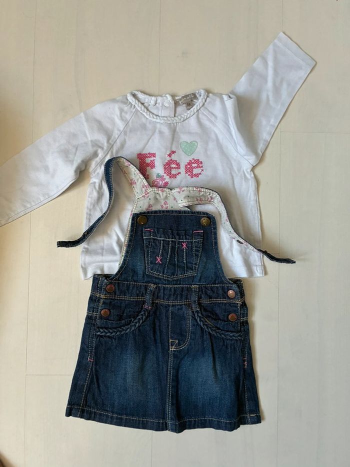 Lot vêtements fille 12 mois - photo numéro 3