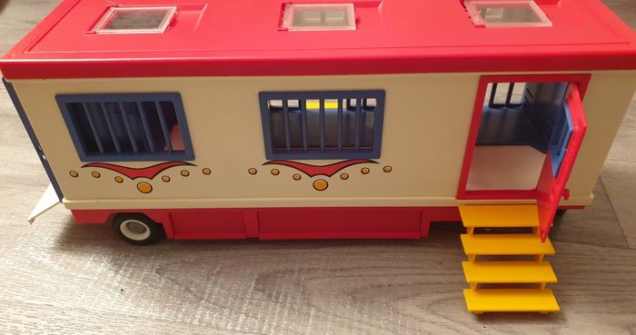 Playmobil : Roulotte + Cage aux fauves - photo numéro 7