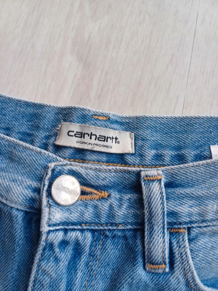 Short en jeans carhartt - photo numéro 4