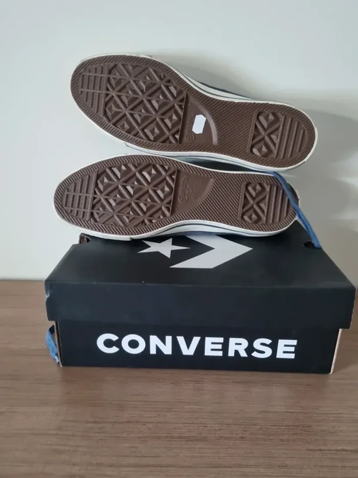 Converse jeans bleu - photo numéro 8