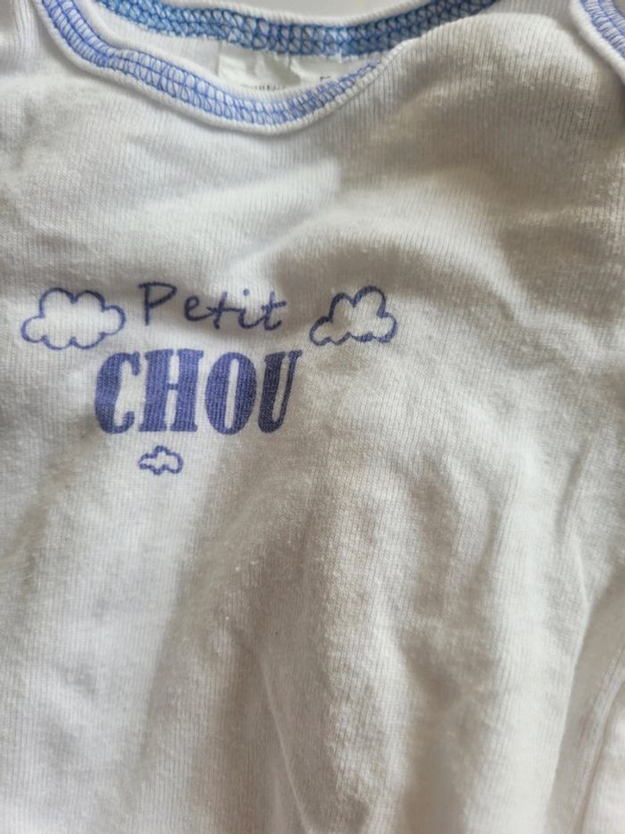 Lot 3 bodys manches courtes BébéReve taille 18mois - photo numéro 2