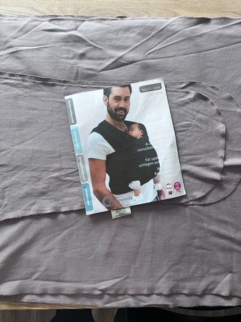 Écharpe de portage tricot-slen en coton biologique