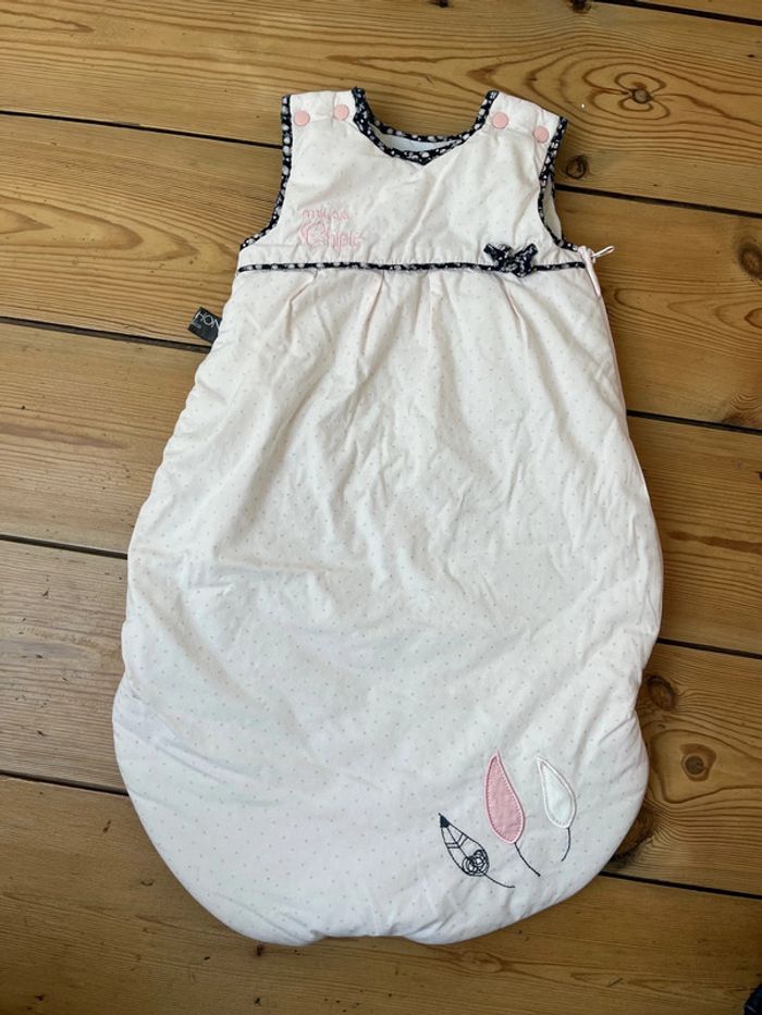 Turbulette gigoteuse bébé fille